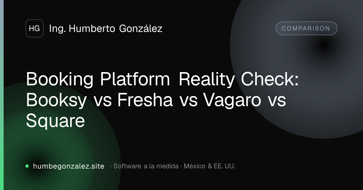 Booking Platform Reality Check: Booksy vs Fresha vs Vagaro vs Square